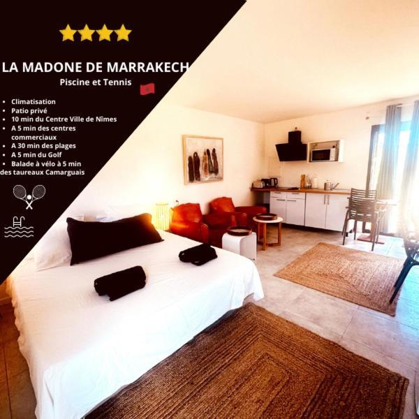 Les Madones Lägenhet Nîmes Exteriör bild